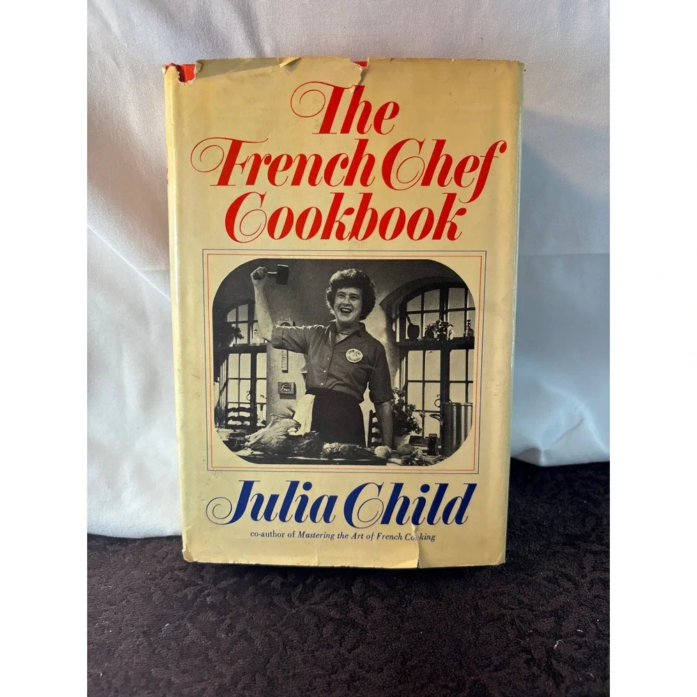 The French Chef Cookbook Julia Child 1973 Hardcover Alfred A Knopf Vintage